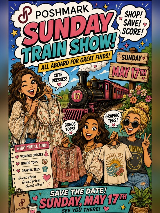 Dresses & Skirts - Sunday Train Show - Dresses, Rompers, Graphic Tees & Boho Tops All Sizes